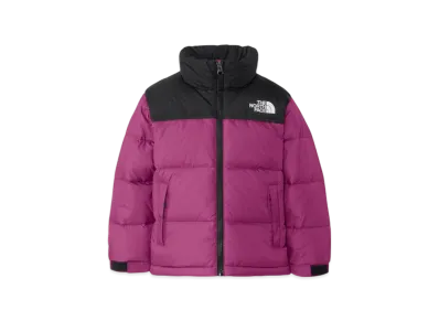 The North Face Kids Toddler Nuptse Jacket "Black/Roxbury Pink"