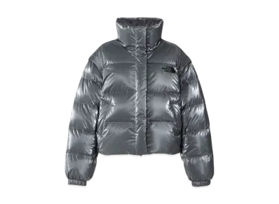 The North Face Glossy Down Jacket "Silver Gray"