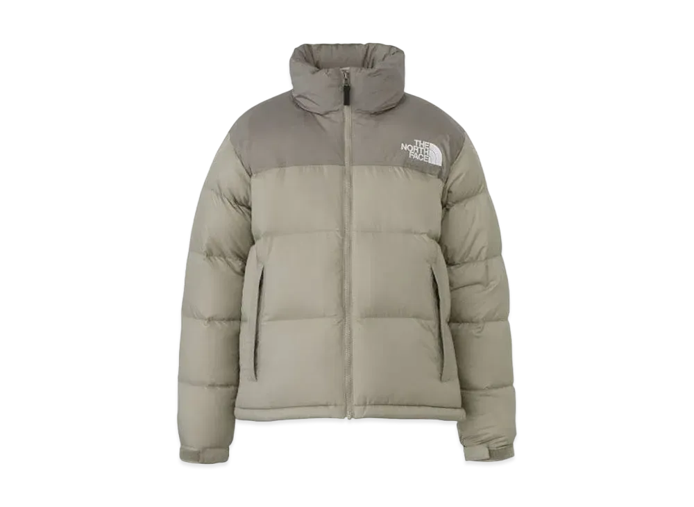 The North Face Short Nuptse Jacket "Cavan GrayxClay Gray"