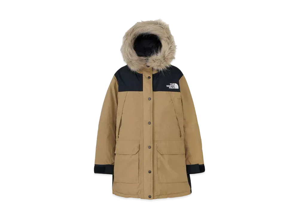 The North Face Mountain Down Coat "Kelp Tan"