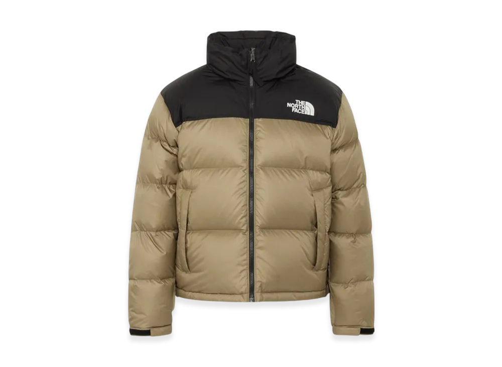 The North Face Short Nuptse Jacket "Black/Classic Khaki"