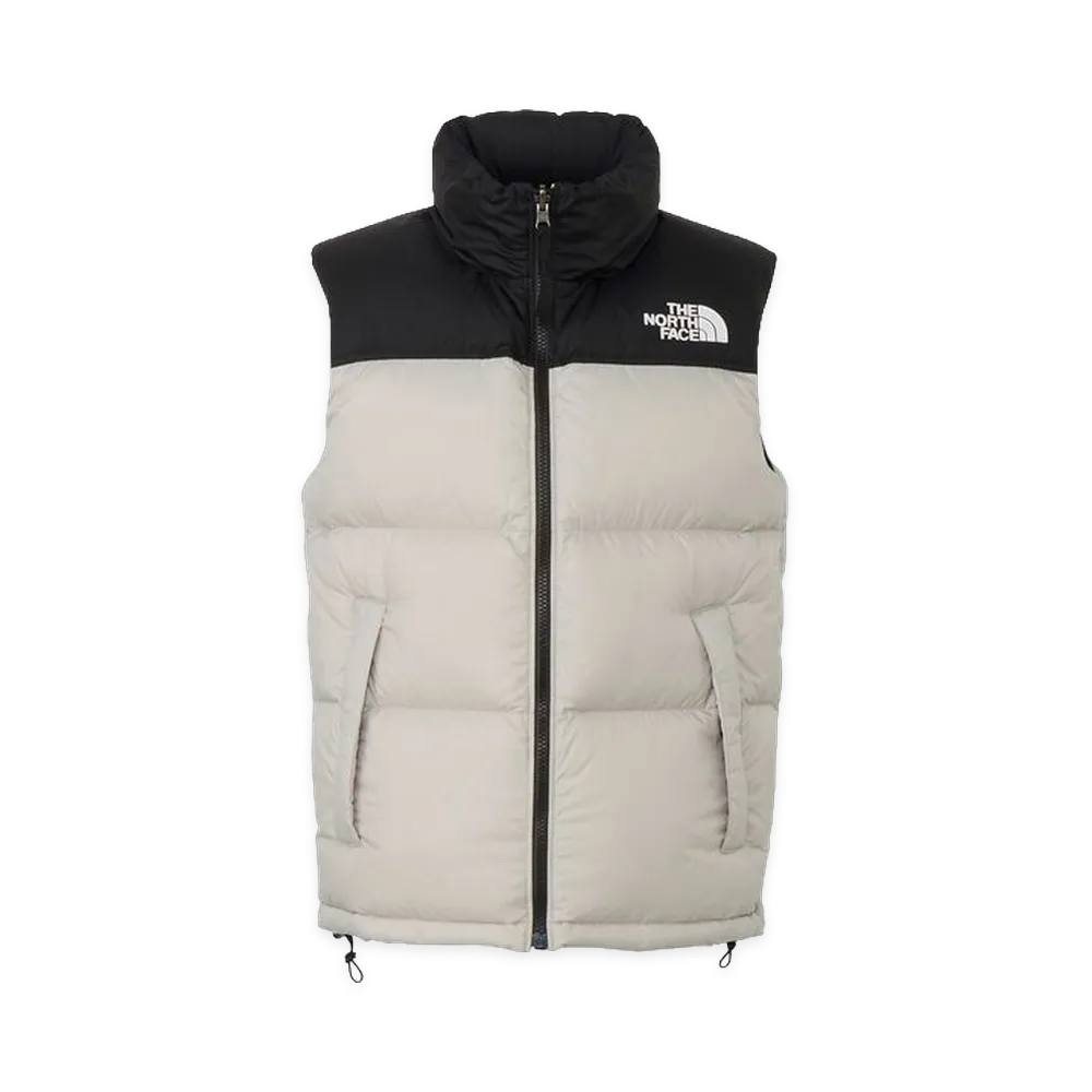 The North Face Women's Nuptse Vest "Fossil Ivory/Black"