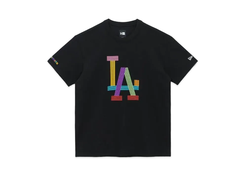 NEW ERA BTS x MLB Dynamite Los Angeles Dodgers Performance Tee "Black"