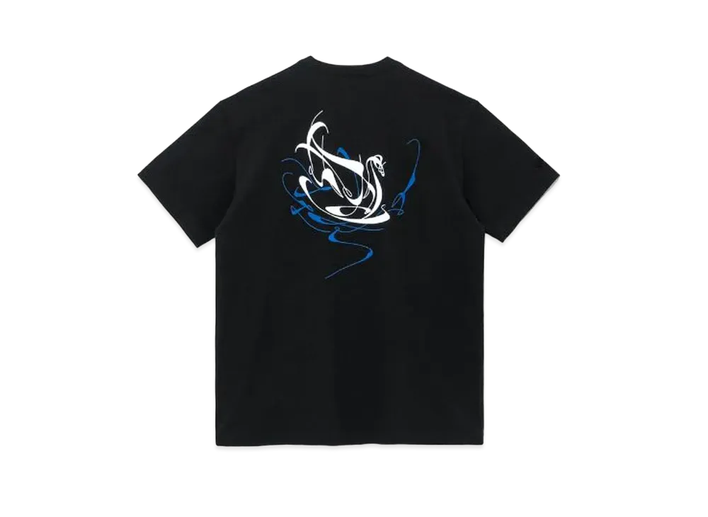 NEW ERA BTS x MLB Black Swan New York Yankees Performance Tee "Black"
