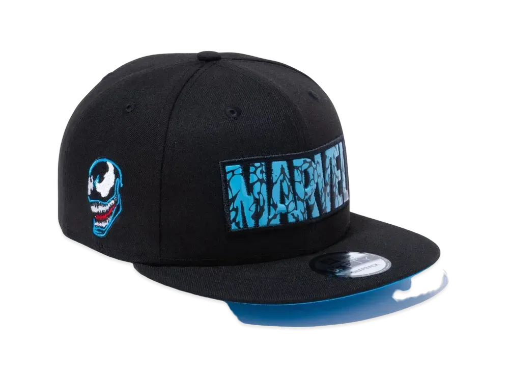 NEW ERA 9FIFTY MARVEL Logo VENOM "Black/Blue"