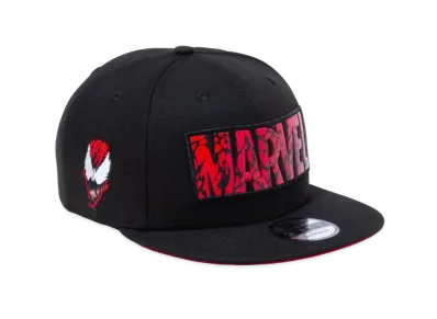 NEW ERA 9FIFTY MARVEL Logo CARNAGE "Black/Red"