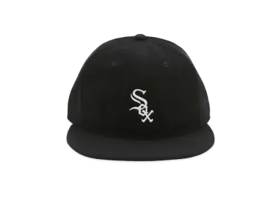 NEW ERA x THE CAP The Vintage Retro Crown Chicago White Sox "Black"