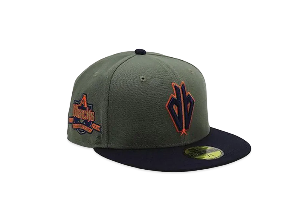 NEW ERA x THE CAP Mods Anthem Pack 59FIFTY ARIDIACO "Olive/Navy"