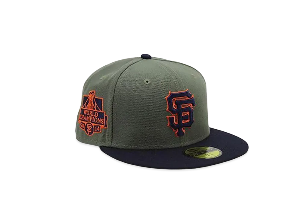 NEW ERA x THE CAP Mods Anthem Pack 59FIFTY SAFGIACO "Olive/Navy"