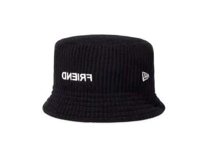 NEW ERA x Satomi Shigemori feat. Friend Knit Bucket "Black"