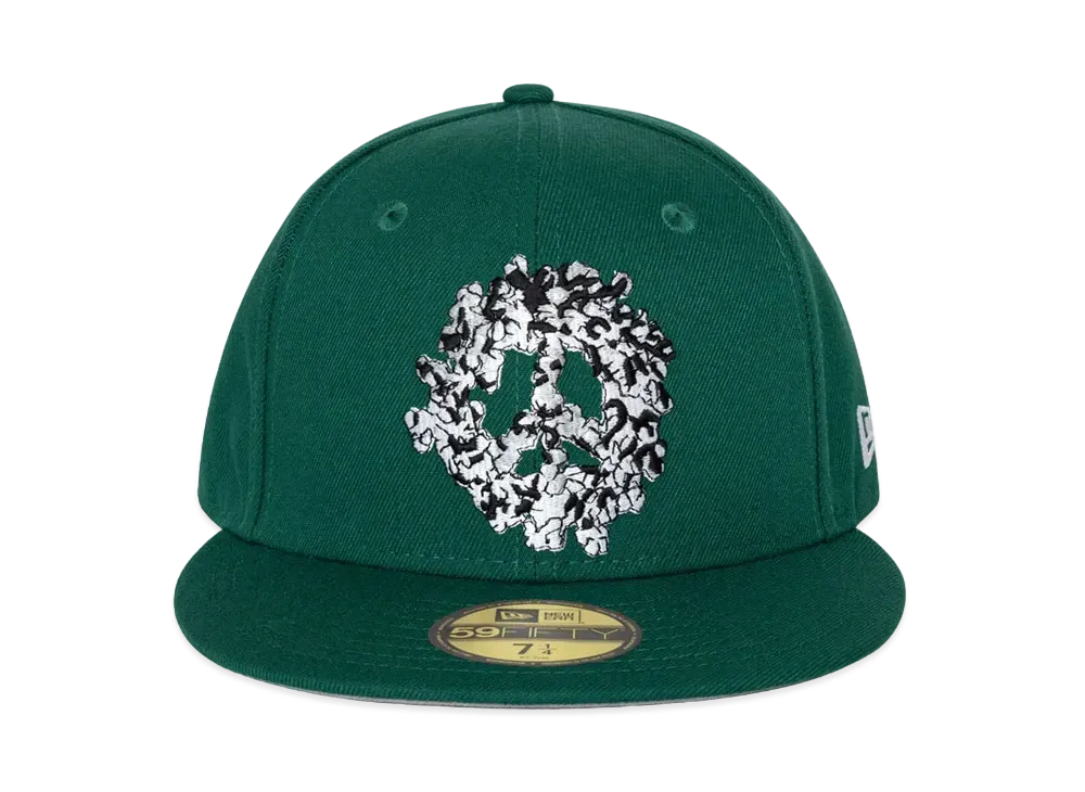 NEW ERA x Denim Tears Cotton Peace New Era Hat "Green"