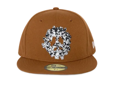 NEW ERA x Denim Tears Cotton Peace New Era Hat "Brown"