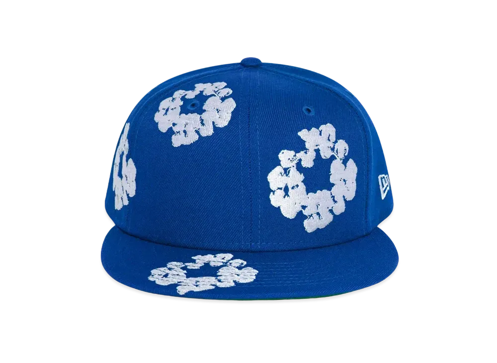 NEW ERA x Denim Tears Cotton Wreath 59/50 "Royal Blue"