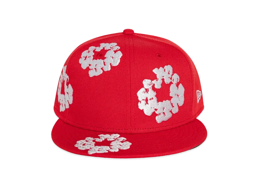 NEW ERA x Denim Tears Cotton Wreath 59/50 "Red"