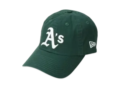 NEW ERA for green label relaxing 9Twenty 4Place Emblem Cap "Kelly"