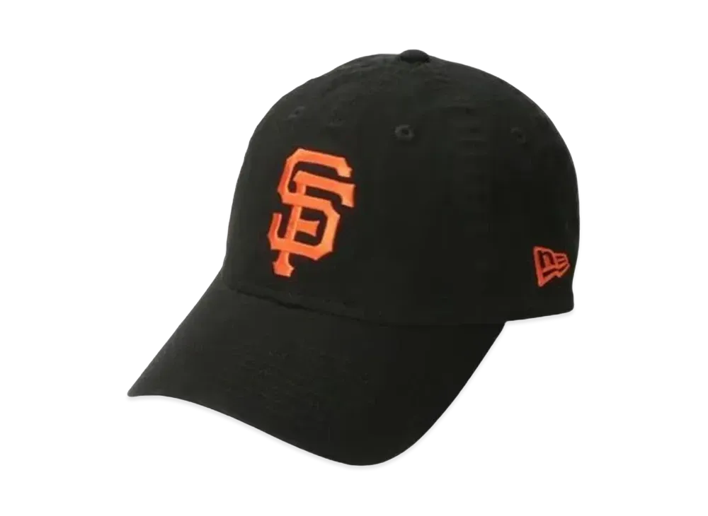 NEW ERA for green label relaxing 9Twenty 4Place Emblem Cap "Black"