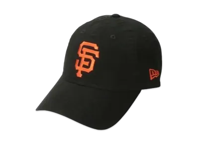 NEW ERA for green label relaxing 9Twenty 4Place Emblem Cap "Black"