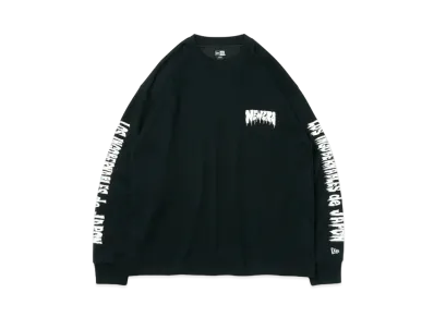 NEW ERA x New Japan Pro Wrestling Long Sleeve Oversized Performance T-Shirt Los Ingobernables De Japon "Black"