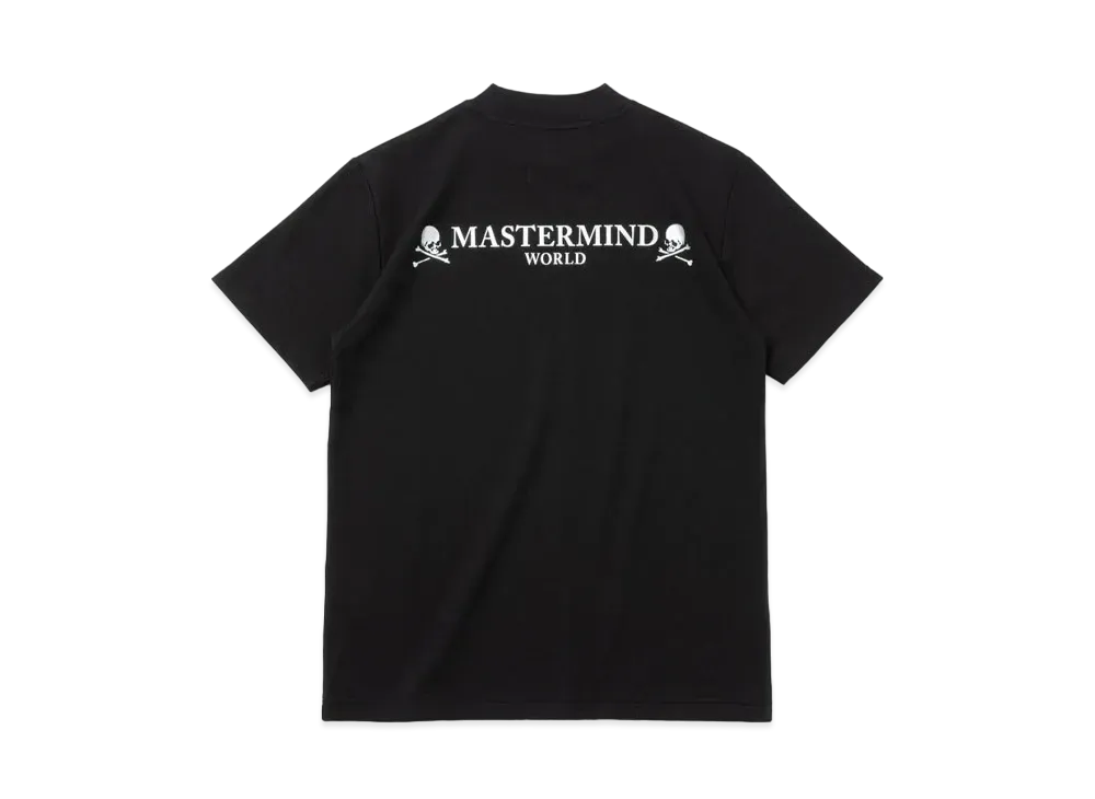 NEW ERA x Mastermind World Short Sleeve Mid Neck Performance T-Shirt "Black"