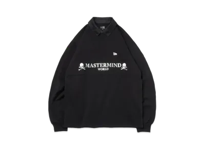 NEW ERA x Mastermind World Long Sleeve Rugby Shirt "Black"