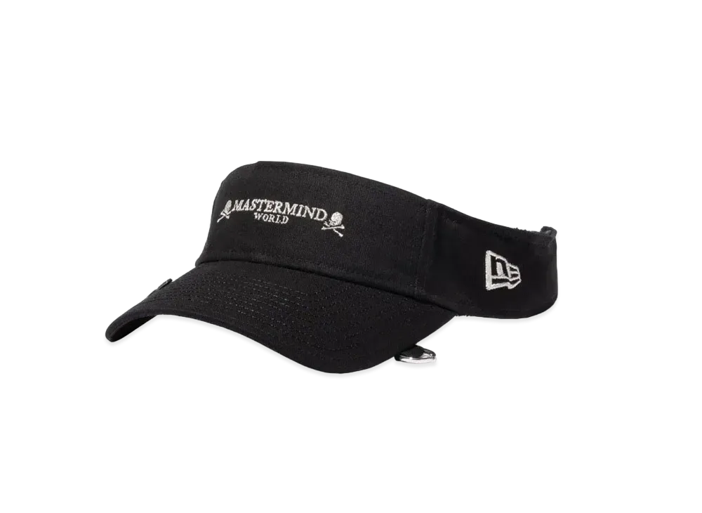 NEW ERA x Mastermind World Sun Visor "Black"