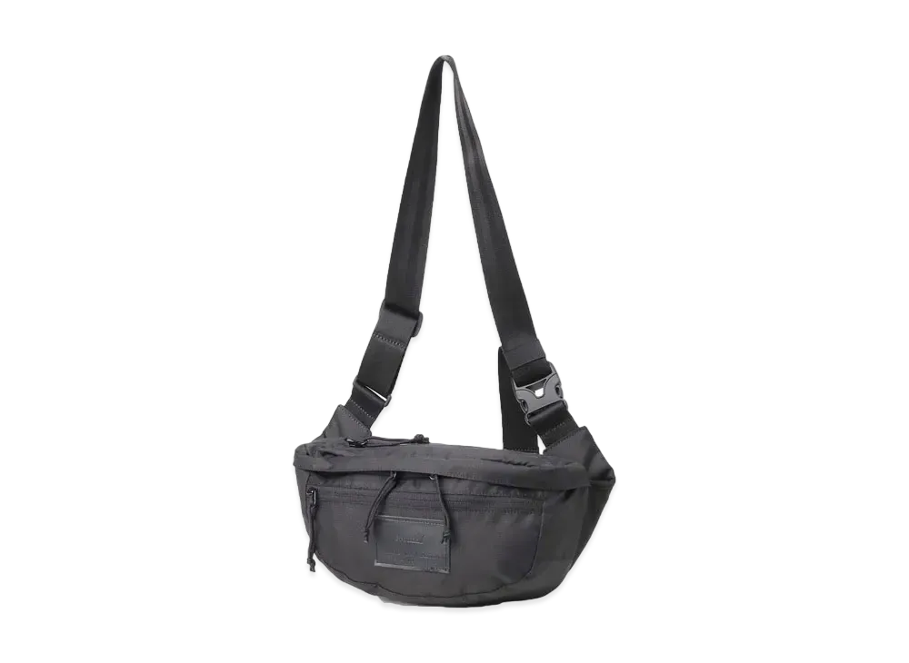 NEW ERA x Ground Y Logo Leather Patch Explorer Waist Bag "Black"