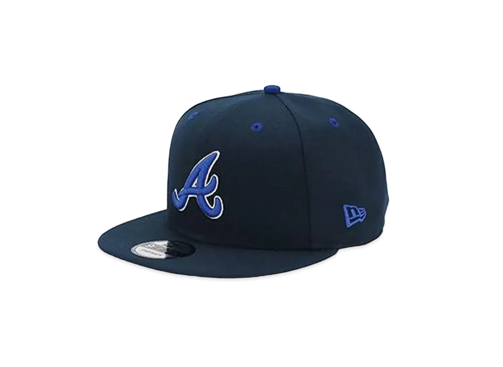 NEW ERA x THE CAP Perfect Aqua 9Fifty Atlanta Braves "Navy/Blue"