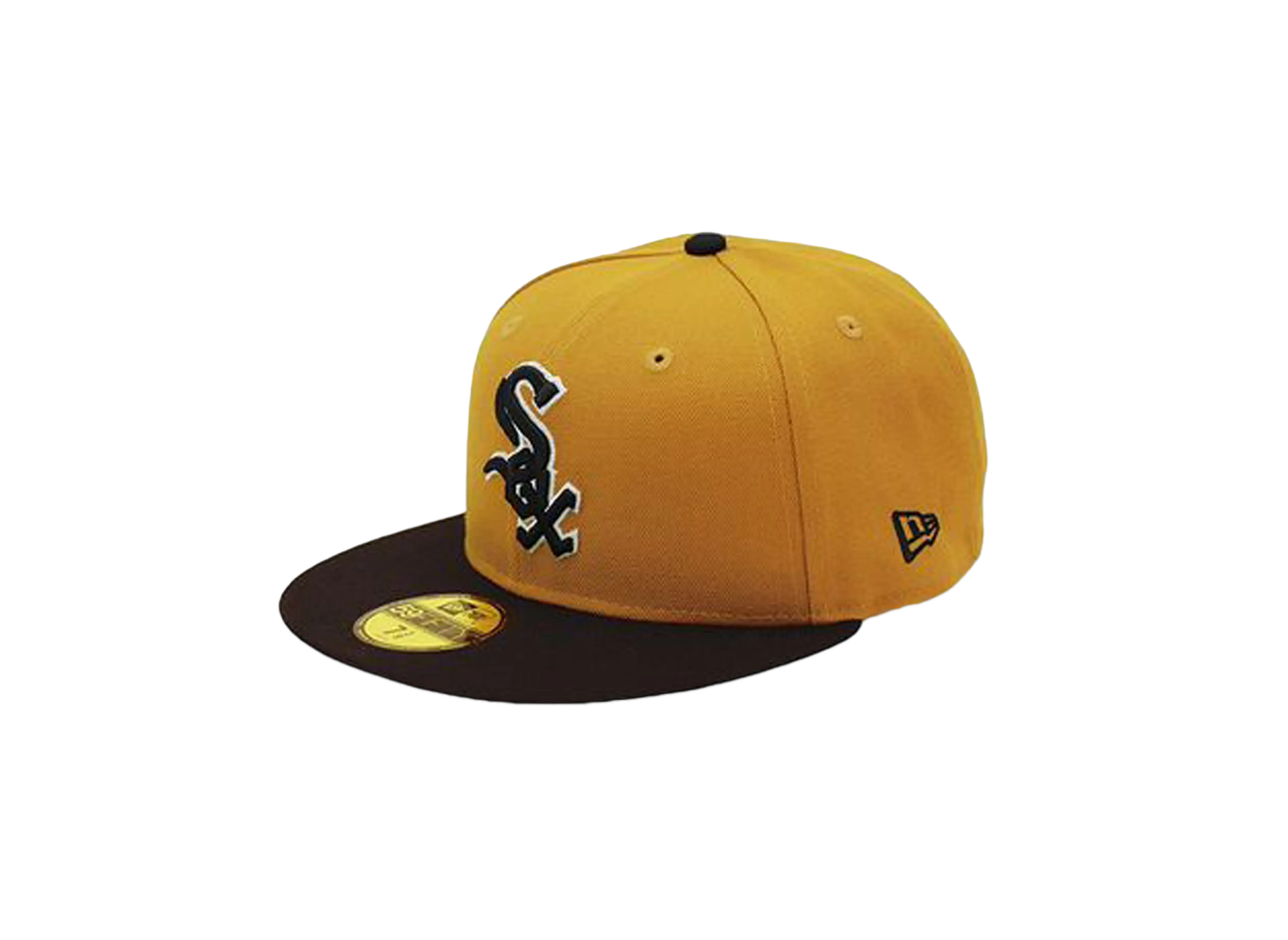 NEW ERA x THE CAP United Mustard 59Fifty Chicago White Sox "Mustard Yellow"