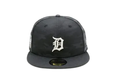 NEW ERA THE CAP Cloaking Device 59FIFTY Detroit Tigers "Black Camo"
