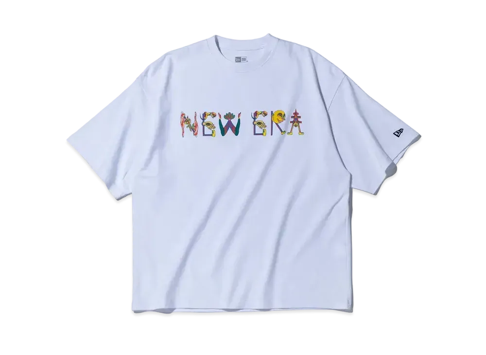 NEW ERA x Keiichi Tanaami S/S Oversized Cotton Tee "White"