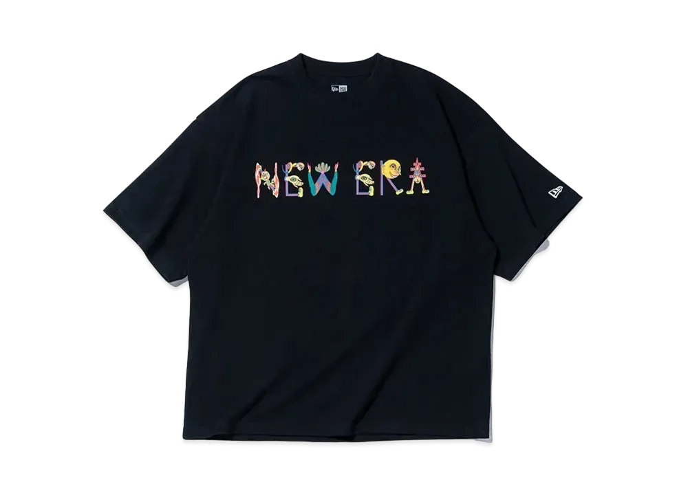 NEW ERA x Keiichi Tanaami S/S Oversized Cotton Tee "Black"