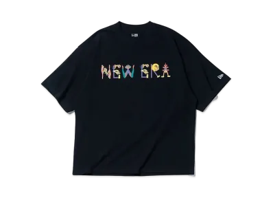NEW ERA x Keiichi Tanaami S/S Oversized Cotton Tee "Black"