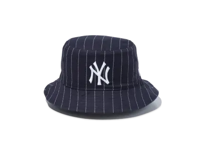 NEW ERA Bucket 01 Reversible Mlb Reversible Hat New York Yankees "Navy/Navy Stripe"