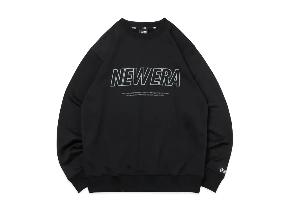 NEW ERA Dry Sweat Crew Neck "Black"