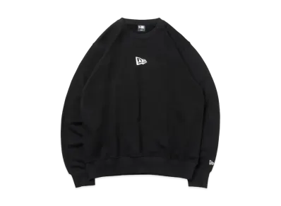 NEW ERA Fleece Sweat Crew Neck "Black"