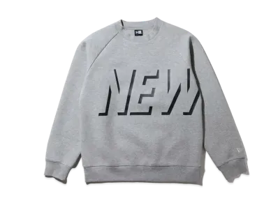 NEW ERA Tech Sweat Crew Neck "Heather Grey"