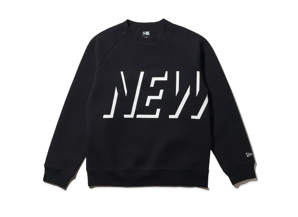NEW ERA Tech Sweat Crew Neck "Black"