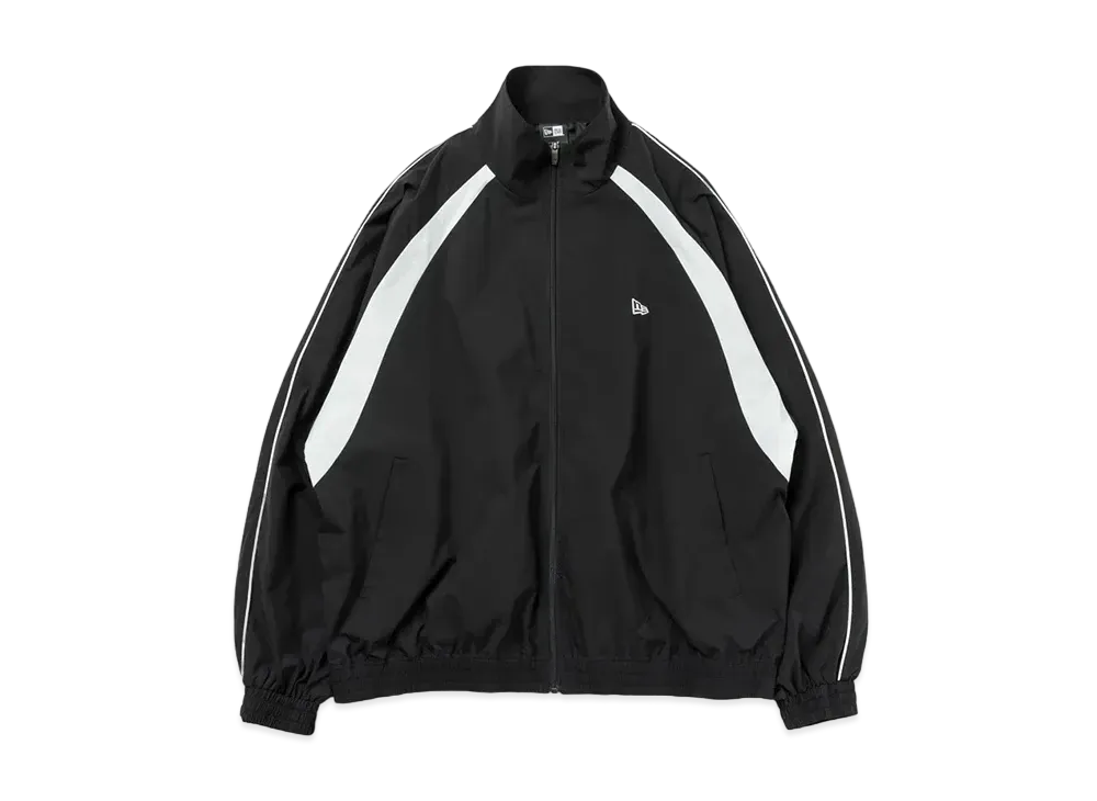 NEW ERA Oversized Piping Track Jacket "Black"