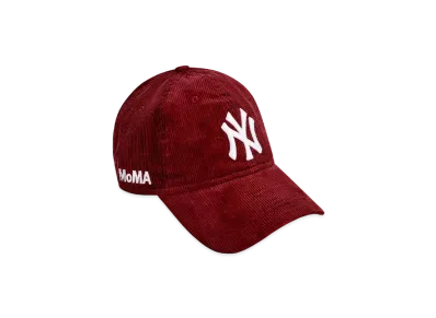 NEW ERA x MoMA New York Yankees Cap Corduroy "Maroon"