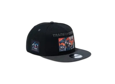 NEW ERA x TRANSFORMERS 9FIFTY A-Frame "Black/Dark Pewter"