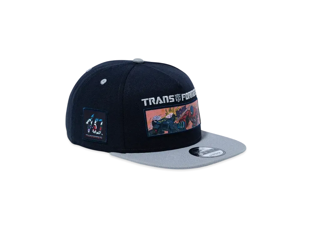 NEW ERA x TRANSFORMERS 9FIFTY A-Frame "Navy/Gray"