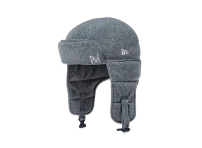 NEW ERA x hood Mori Haruna Trapper Polartec "Light Gray"