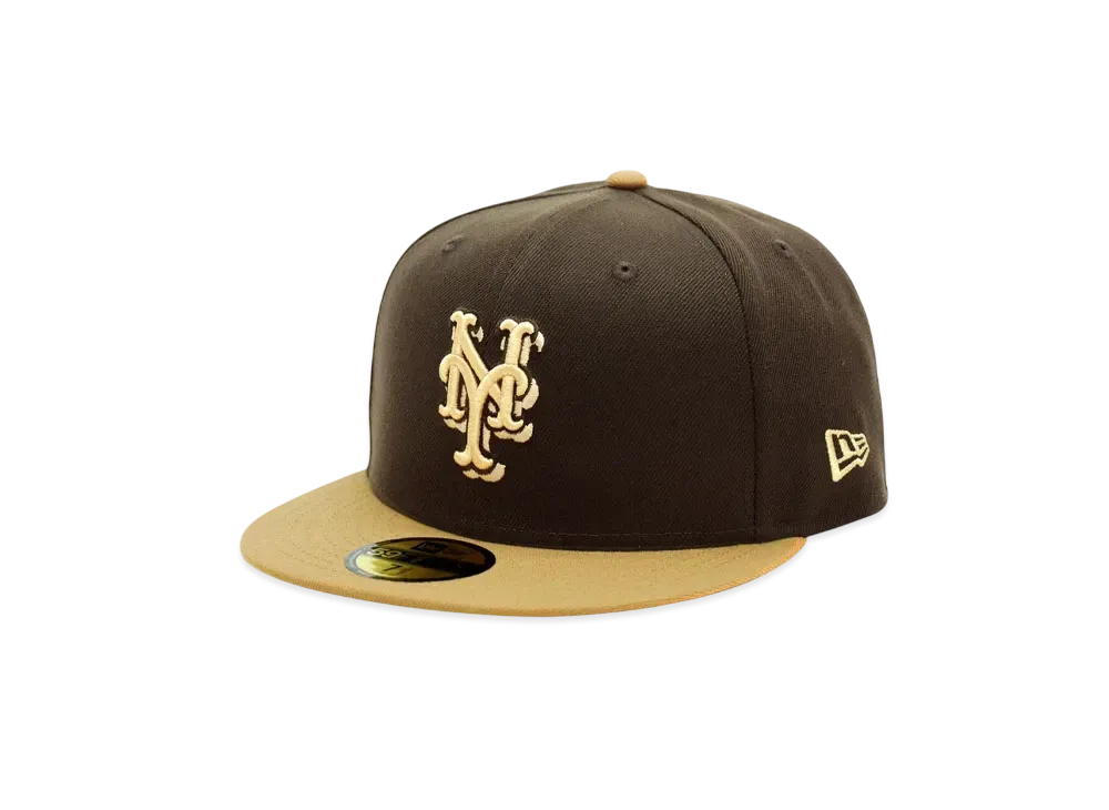 NEW ERA THE CAP 59FIFTY CUCTUS SUNRISE II New York Mets "Walnut/Wheat"