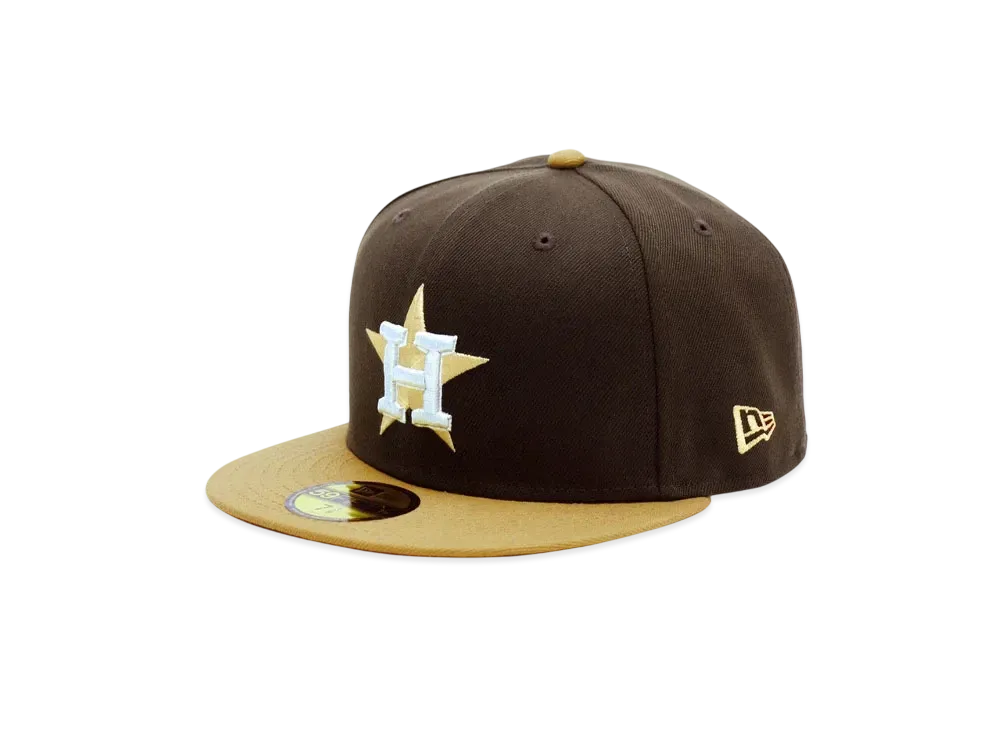 NEW ERA THE CAP 59FIFTY CUCTUS SUNRISE II Houston Astros "Walnut/Wheat"