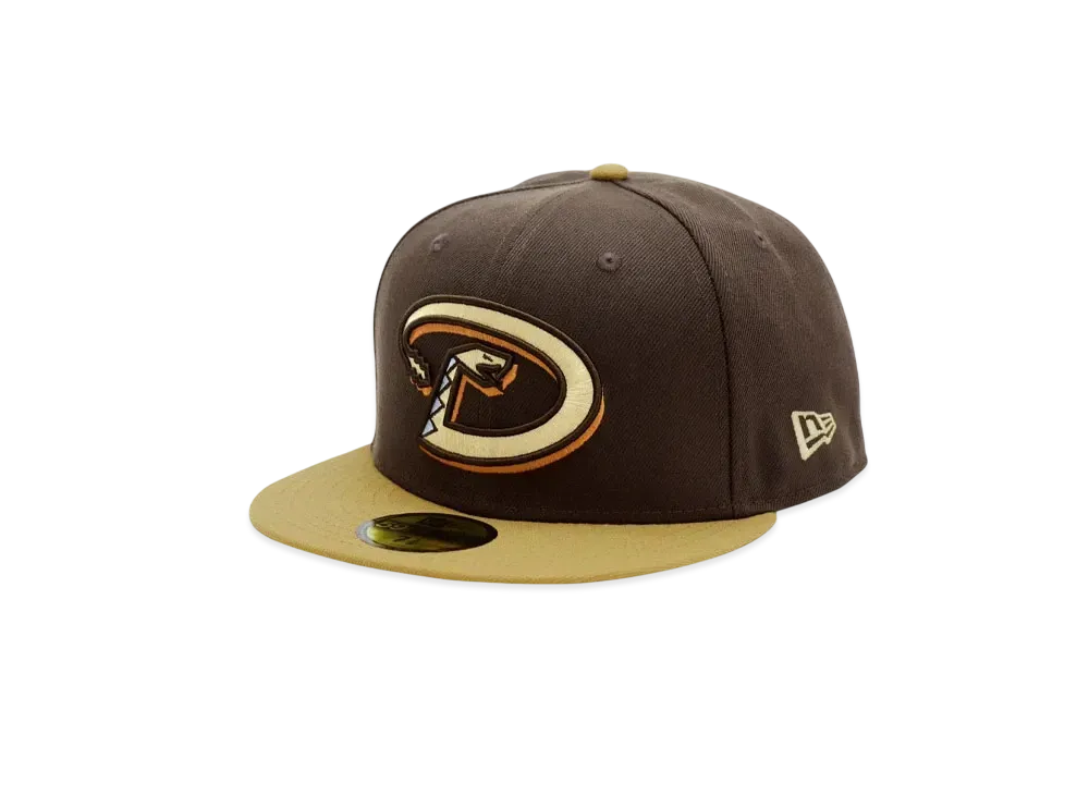 NEW ERA THE CAP 59FIFTY CUCTUS SUNRISE II Arizona Diamondbacks "Walnut/Wheat"