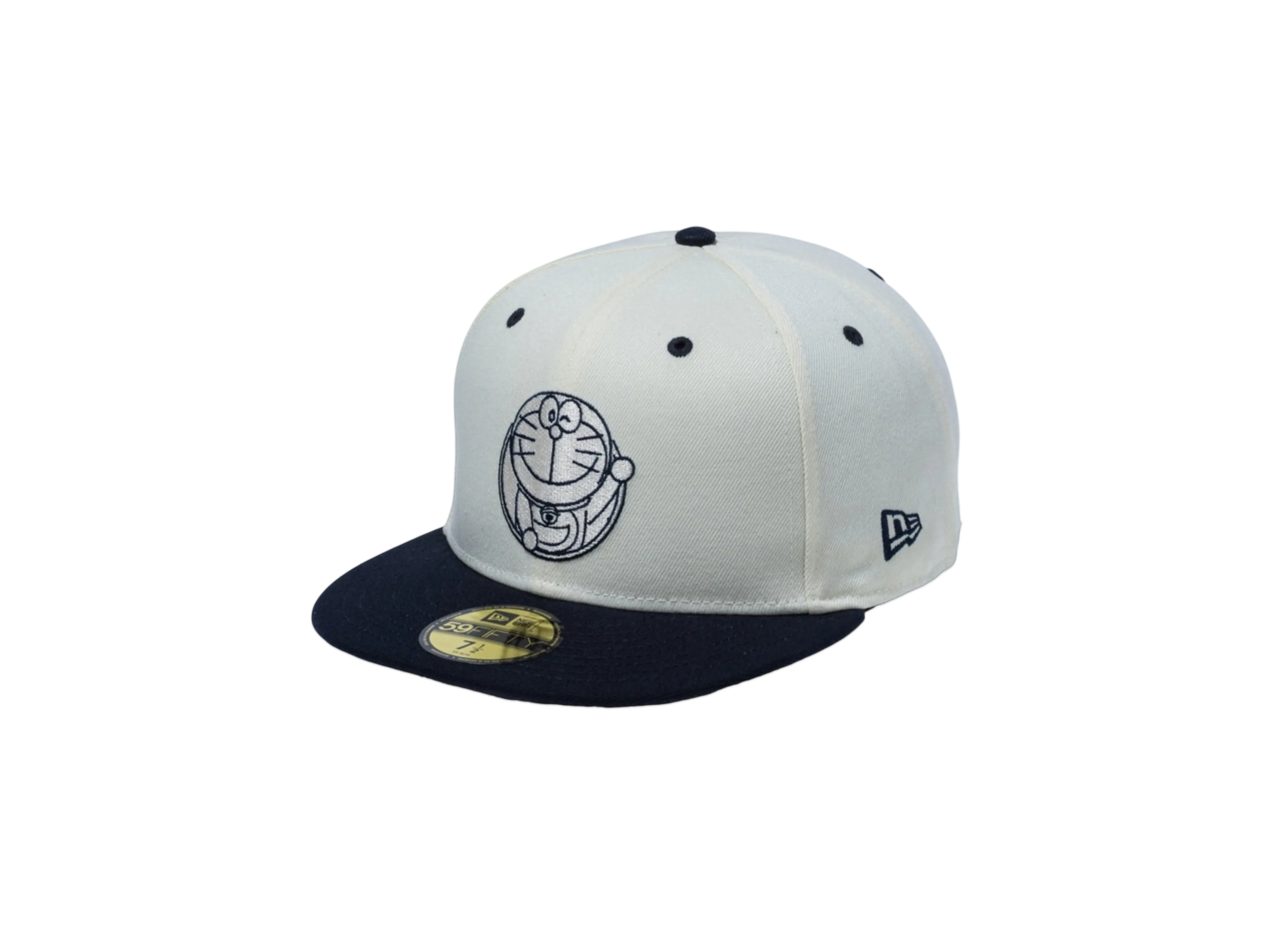 NEW ERA x Doraemon 59Fifty Doraemon Drawing Chrome "White/Navy"