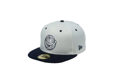 NEW ERA x Doraemon 59Fifty Doraemon Drawing Chrome "White/Navy"