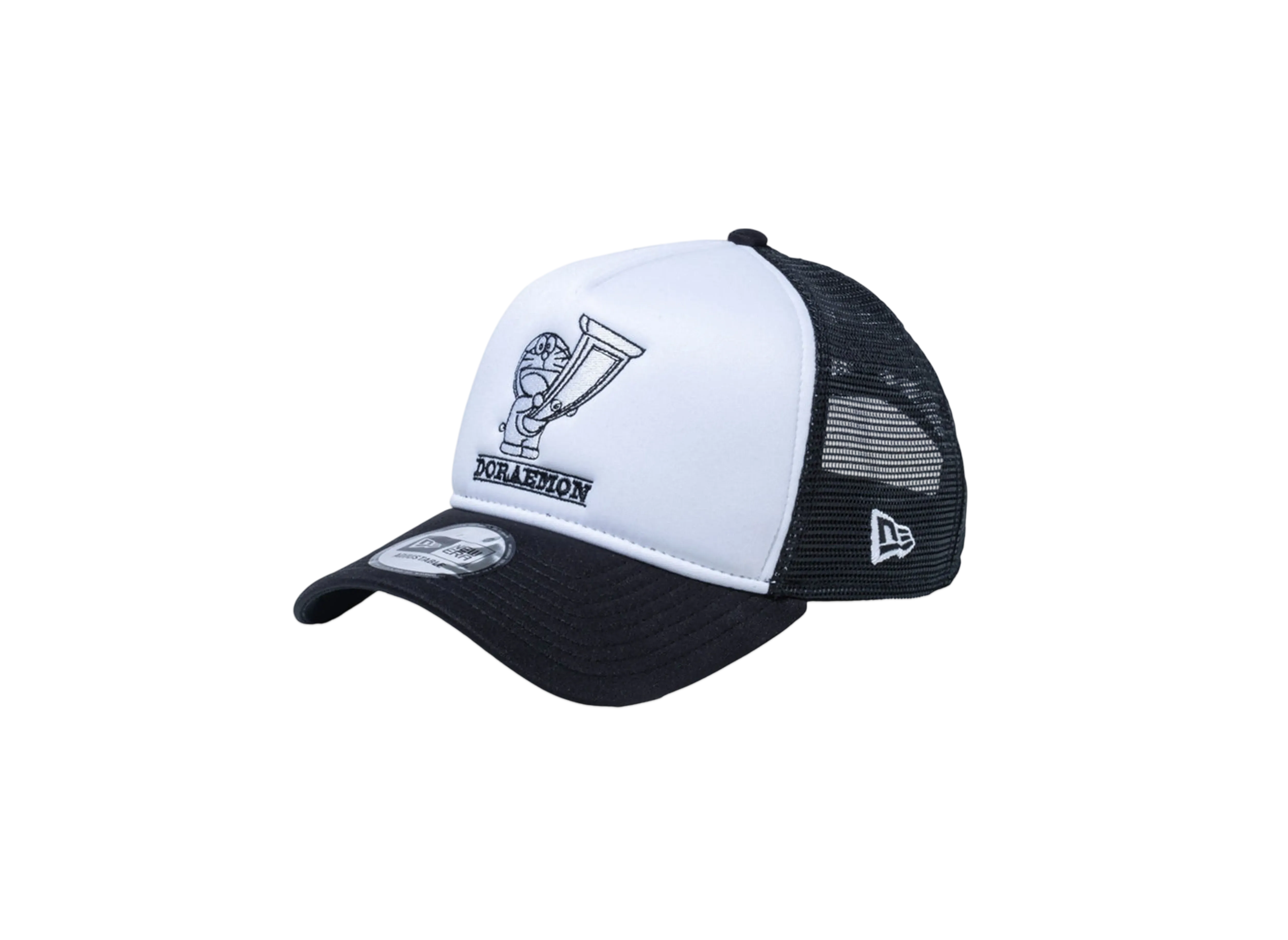 NEW ERA x Doraemon 9Forty A-Frame Tracker Doraemon Drawing "White/Black"