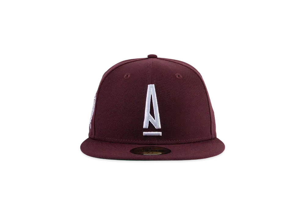 NEW ERA x A Ma Maniere A Logo Fitted 59Fifty "Maroon"