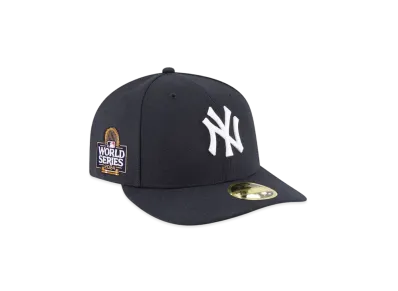 New Era Men's New York Yankees 2024 World Series Side Patch Low Profile 59Fifty Fitted Hat "Navy"
